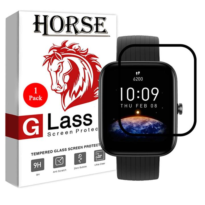 محافظ صفحه نمایش هورس مدل PMMA-H مناسب برای ساعت هوشمند آمازفیت Bip 3 Horse PMMA-H Screen Protector Glass For Amazfit Bip 3